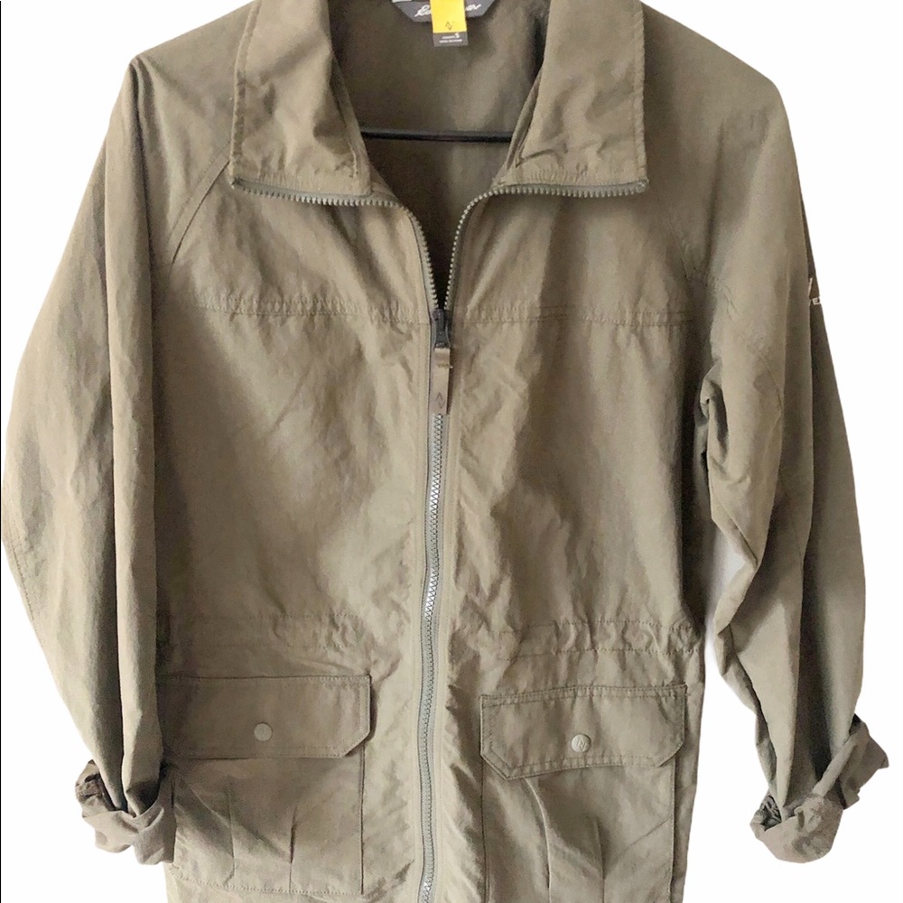 Eddie Bauer Travex jacket windbreaker green NWOT